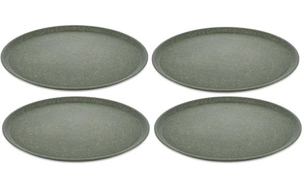 Koziol Speiseteller Connect 25.5 cm, 4 Stück, Grau