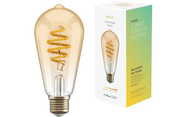 Hombli Filament Bulb CCT E27 ST64 – amber