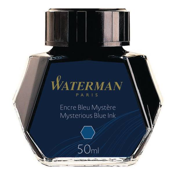 Tinte 50ml blau/schwarz WATERMAN S0110790