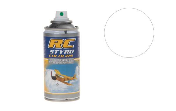 Ghiant Kunststoffspray RC STYRO Weiss 710 150 ml