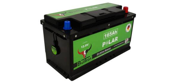Batterie BullTron Polar 165 Ah LiFePO4 12,8 V Akku mit Smart BMS, Bluetooth App, aktiver Balancer un