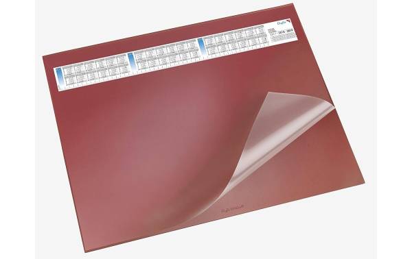 Läufer Schreibunterlage DURELLA DS, 400 x 530 mm, rot