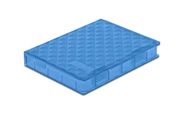 Delock Schutzgehäuse für 2.5″ HDD / SSD blau