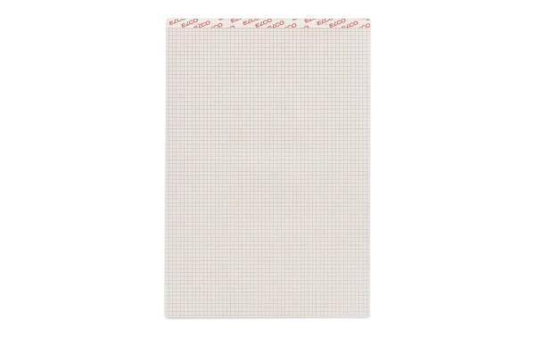 ELCO Notizblock A4 Recycling 4mm Karriert, 5 Stück