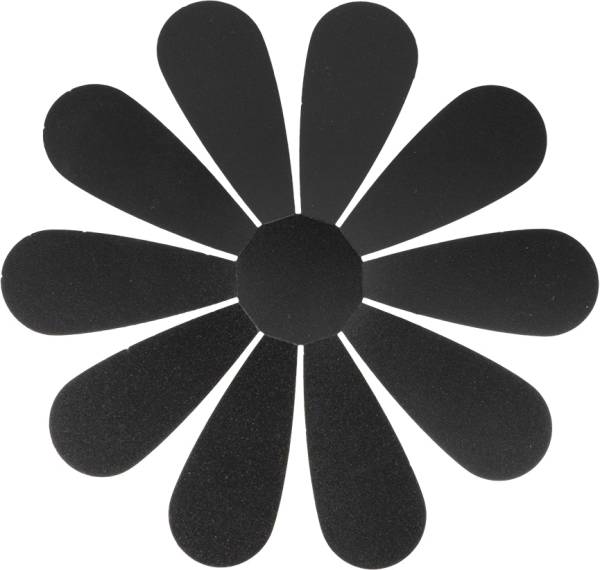 Kreidetafel 3-D Flower schwarz, 7 Stück 28x16.3x1cm SECURIT W3D-FLOW