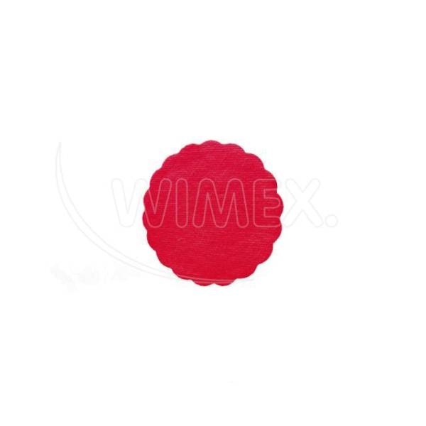 Untersetzer (PAP-Airlaid) PREMIUM rot 9cm – 500 Stück