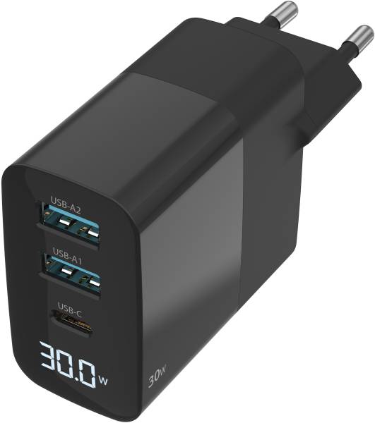 SITECOM 30W PD Wall Charger CH-1001 with LED display