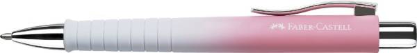 FABER-CASTELL Druckkugelschreiber POLY BALL, gelb / blau