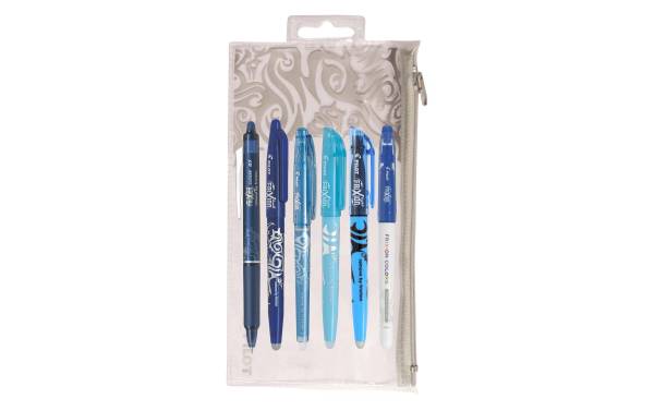 Pilot Rollerball FriXion Family Penholder Blau, 6 Stück