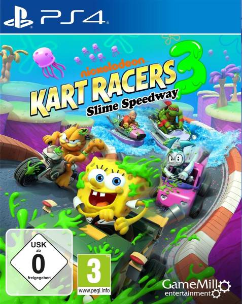 Nickelodeon Kart Racers 3: Slime Speedway [PS4] (D)