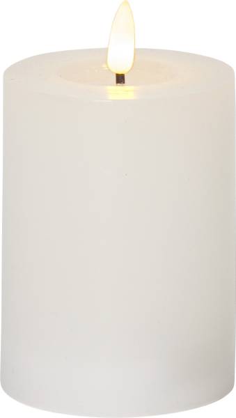 LED Pillar Kerze Flamme Flow