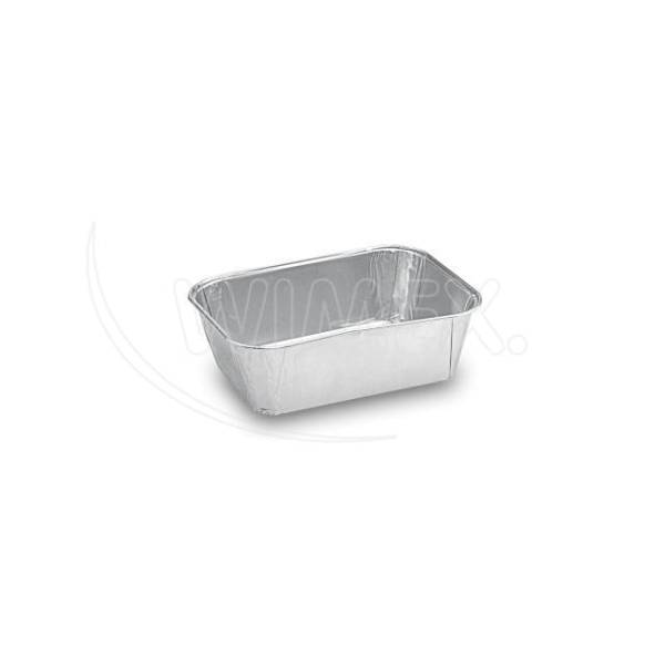 Schale (ALU) eckig 149 x 109 x 45 mm 550ml – 50 Stück