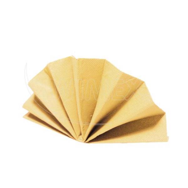 Serviette (PAP FSC Mix) DekoStar champagner 40 x 40 cm – 40 Stück