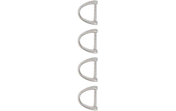 lalana Anhänger D-ring 28 x 25 mm, 4 Stück