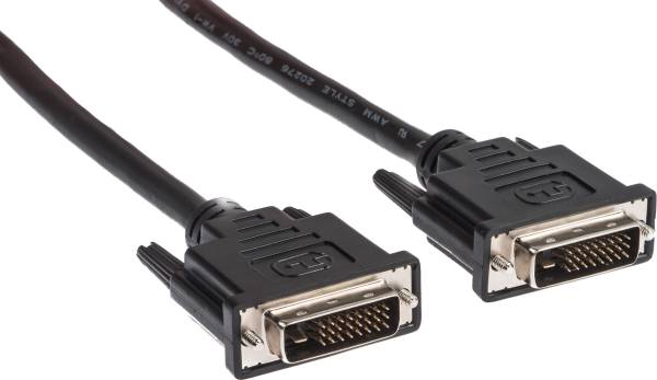 DVI-D Cable, dual link male/male, 2.0m LINK2GO DV2013KBB