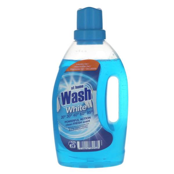 at home Waschmittel flüssig 1000 ml, White 28 WL