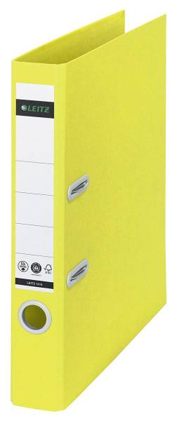 Ordner Recycle 5cm gelb A4 LEITZ 10190015
