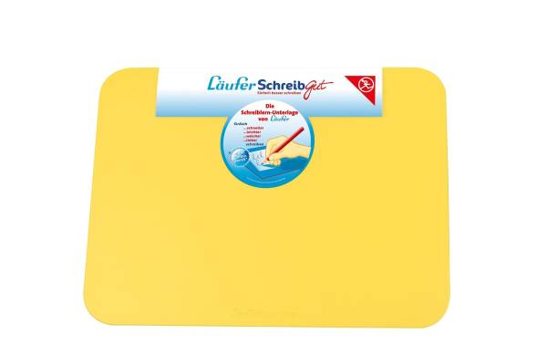 Läufer SchreibGut Schreiblernunterlage, Farbe: sonnengelb