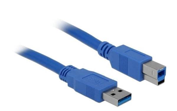 Delock USB 3.0-Kabel USB A – USB B 1.8 m