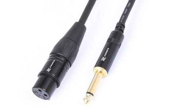 PD Connex CX135 XLR 3 Pole, female – Klinke 6.3mm, male 0.15 m