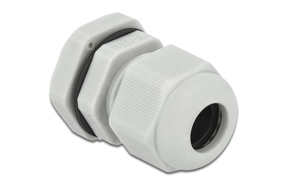 Delock Kabelverschraubung PG11, 22 mm 10 Stück, grau