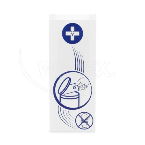 Hygiene-Beutel (PAP) 11+4 x 28 cm – 100 Stück