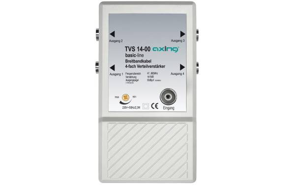 Axing CATV-Verteilverstärker TVS 14-00 4-fach