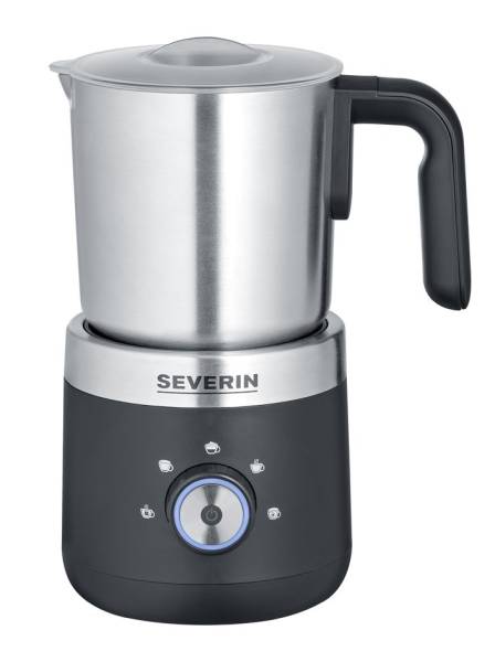 SEVERIN Milchaufschäumer SM 3588, Edelstahl / schwarz