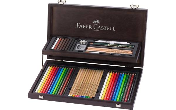 Faber-Castell Malstiftebox Art & Graphic Compendium Dunkelbraun