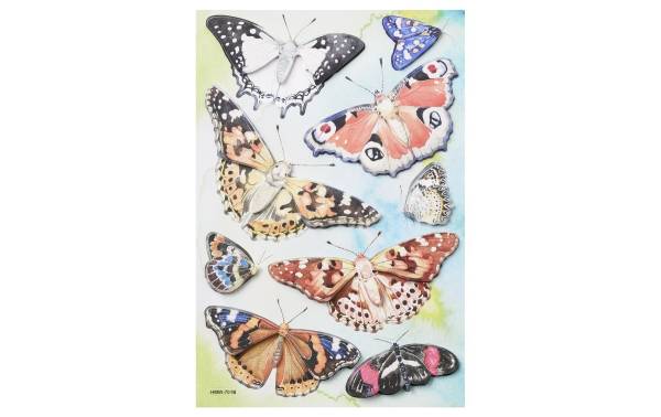 HobbyFun Motivsticker Schmetterling 1 Blatt