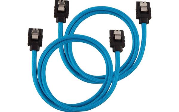 Corsair SATA3-Kabel Premium Set Blau 60 cm