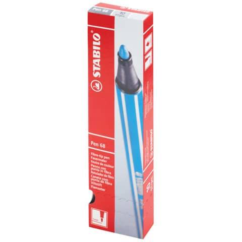Fasermaler Pen 68 1mm neongrün STABILO 68/033
