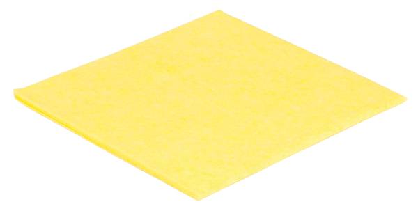 200x Allzwecktuch ca. 140 g/m² 1/4 Faltung lose gelb 380x380mm