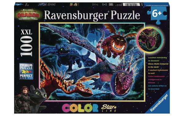 Ravensburger Puzzle Dragons 3 Leuchtende Drachen