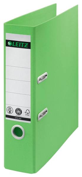 Ordner Recycle 8cm grün A4 LEITZ 10180055
