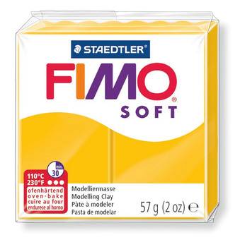 Knete Soft 57g gelb FIMO 8020-16