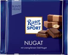 Ritter SPORT Tafelschokolade NUGAT, 100 g
