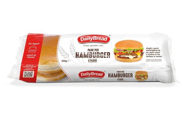 jaus Daily Bread Burger Buns geschnitten 6 Stück