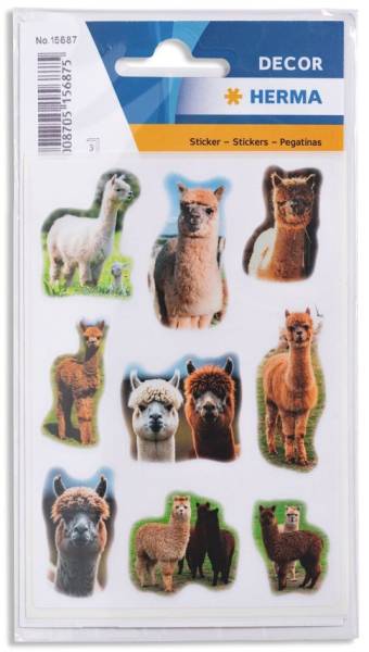 HERMA Sticker DECOR Lustige Krokodile, Papier