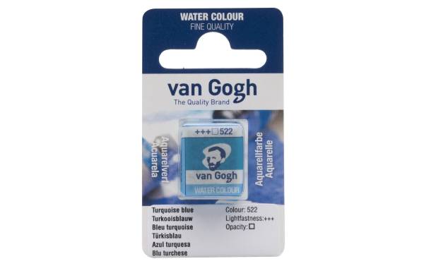 Van Gogh Aquarellfarbe 522 Türkisblau, 1 Stück