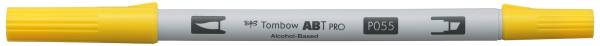Dual Brush Pen ABTPRO process yellow TOMBOW ABTP-055