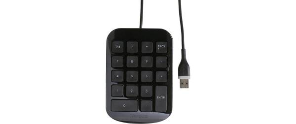 Wired USB Numeric Keypad USB Port Black TARGUS AKP10EU