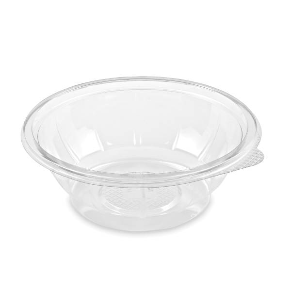 Salatschale (rPET) klar 176mm 600ml – 50 Stück