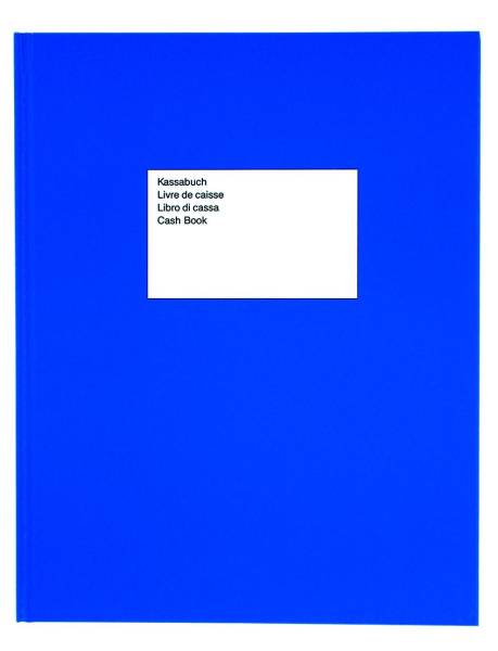 Kassabuch 17,5x22cm blau 48 Blatt ELCO 74602.19