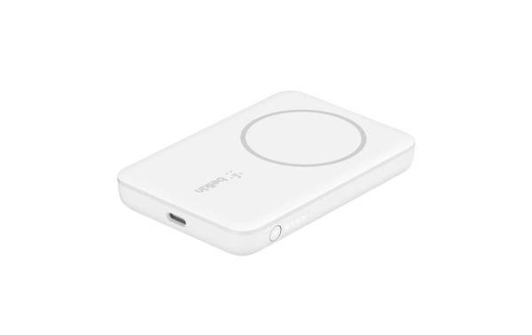 Belkin Magnetic Wireless Powerbank with MagSafe (2`500mAh) – white