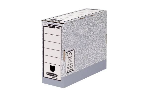 Fellowes Archivschachtel Bankers Box Grau