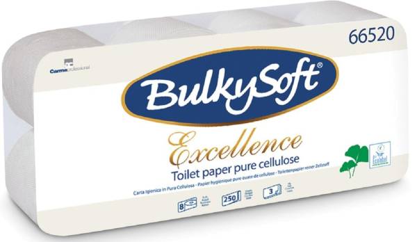 BulkySoft® WC Papier Excellence 3-lagig 250 Blatt