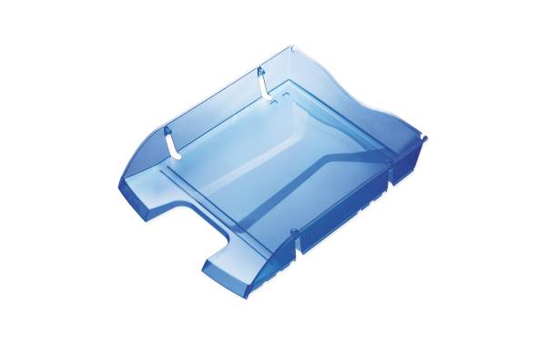 Helit Ablagekorb Green deck Greenlogic Blau/Transparent