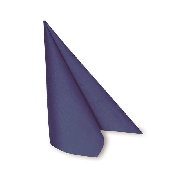 Airlaid Serviette PREMIUM dunkelblau 40 x 40 cm – 50 Stück
