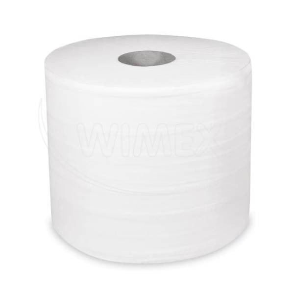 Industrie-Putztuchrolle (PAP) 2-lagig geprägt weiß 27cm 24cm x 304m – 2 Stück